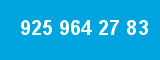 925 964 27 83 925 964 27 83